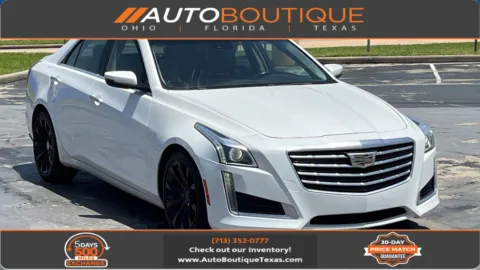 White 2018 Cadillac CTS Sedan Luxury RWD for sale in Alvin, TX