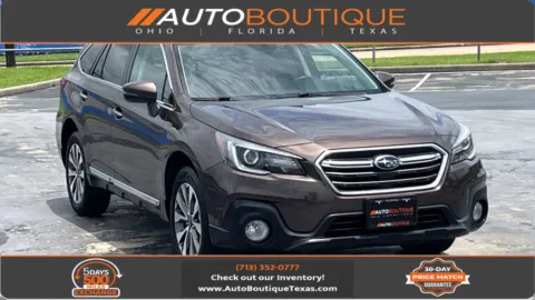 Brown 2019 Subaru Outback Touring for sale in Alvin, TX