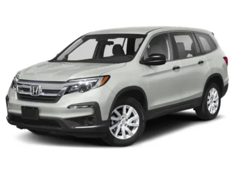 White 2019 Honda Pilot LX for sale in Alvin, TX