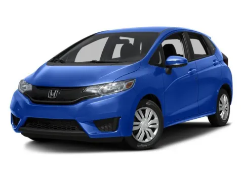 Gray 2016 Honda Fit LX for sale in Alvin, TX