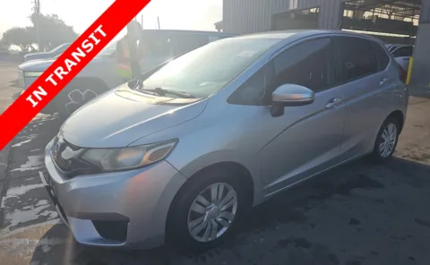 Gray 2016 Honda Fit LX for sale in Alvin, TX