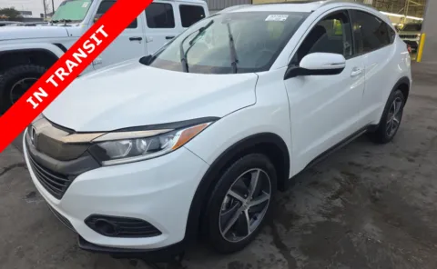 White 2022 Honda HR-V EX for sale in Alvin, TX