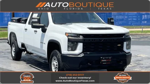 White 2023 Chevrolet Silverado 2500HD Work Truck for sale in Alvin, TX
