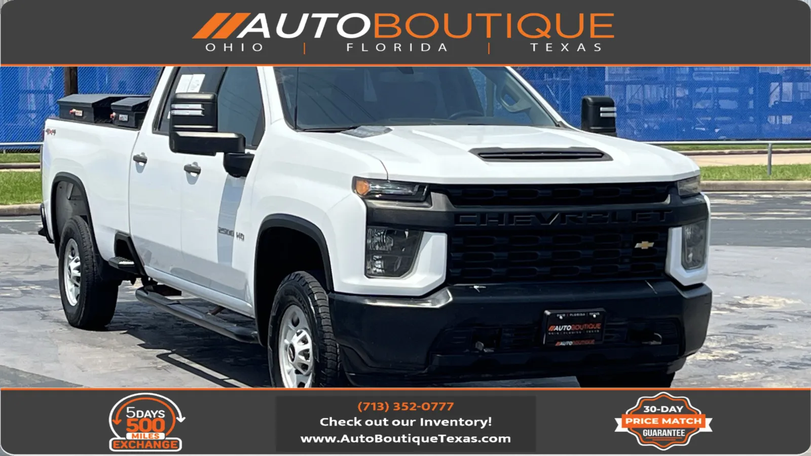 White 2023 Chevrolet Silverado 2500 HD Work Truck for sale in Alvin, TX