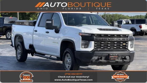White 2023 Chevrolet Silverado 2500HD Work Truck for sale in Alvin, TX
