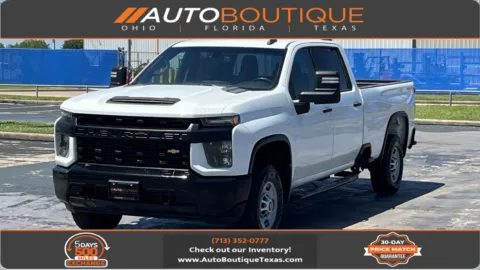 White 2023 Chevrolet Silverado 2500 HD Work Truck for sale in Alvin, TX