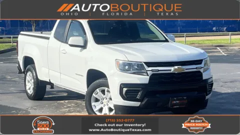 White 2022 Chevrolet Colorado 2WD LT for sale in Alvin, TX