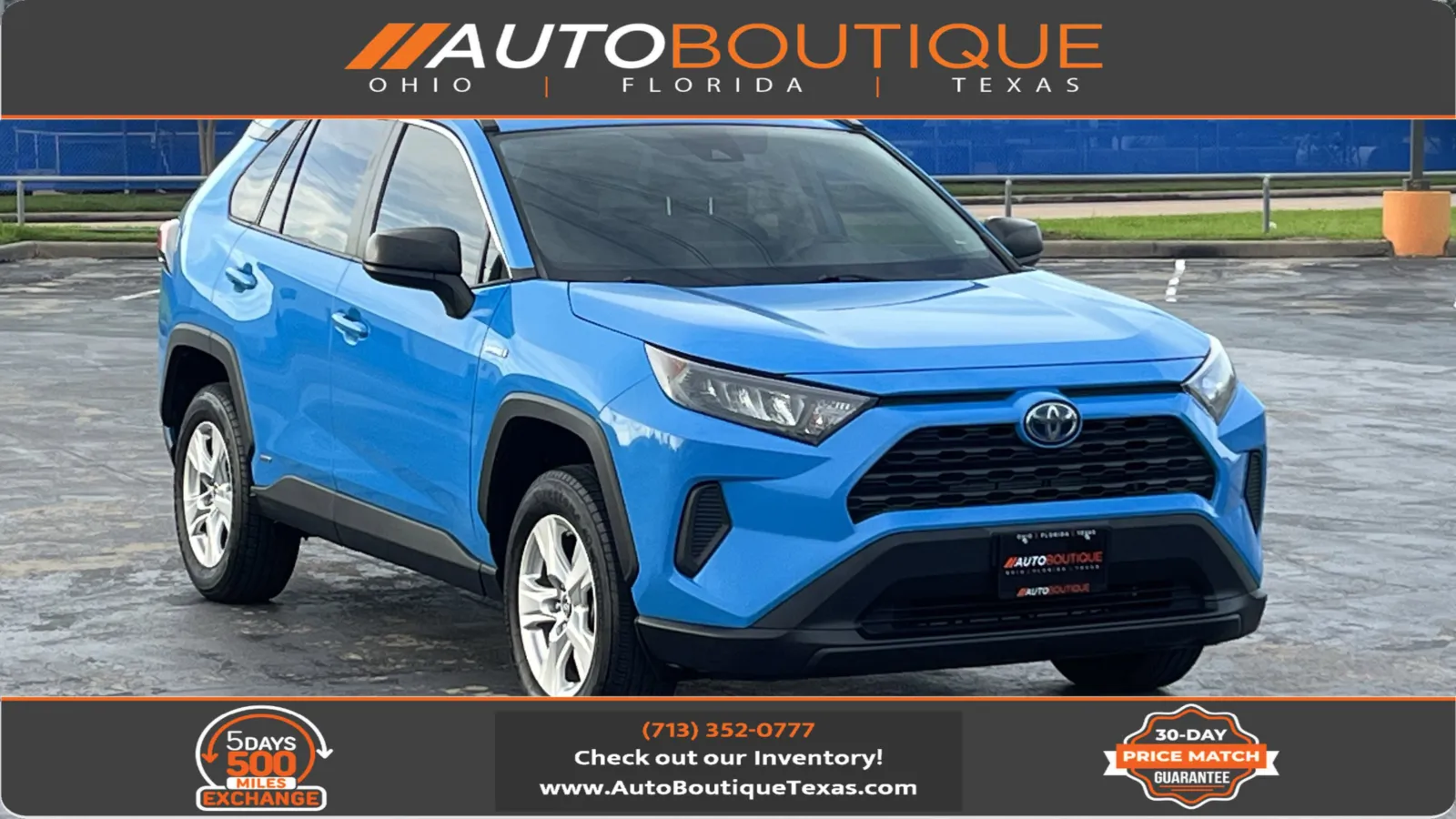 Black 2021 Toyota RAV4 Hybrid LE for sale in Alvin, TX