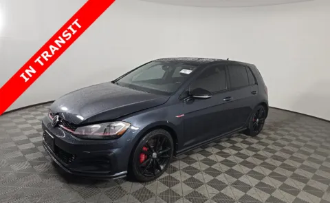 Blue 2021 Volkswagen Golf GTI SE for sale in Alvin, TX