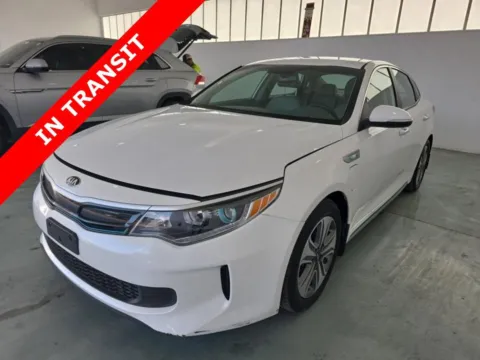 White 2017 Kia Optima Plug-In Hybrid EX for sale in Alvin, TX