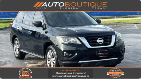 Black 2020 Nissan Pathfinder SV for sale in Alvin, TX