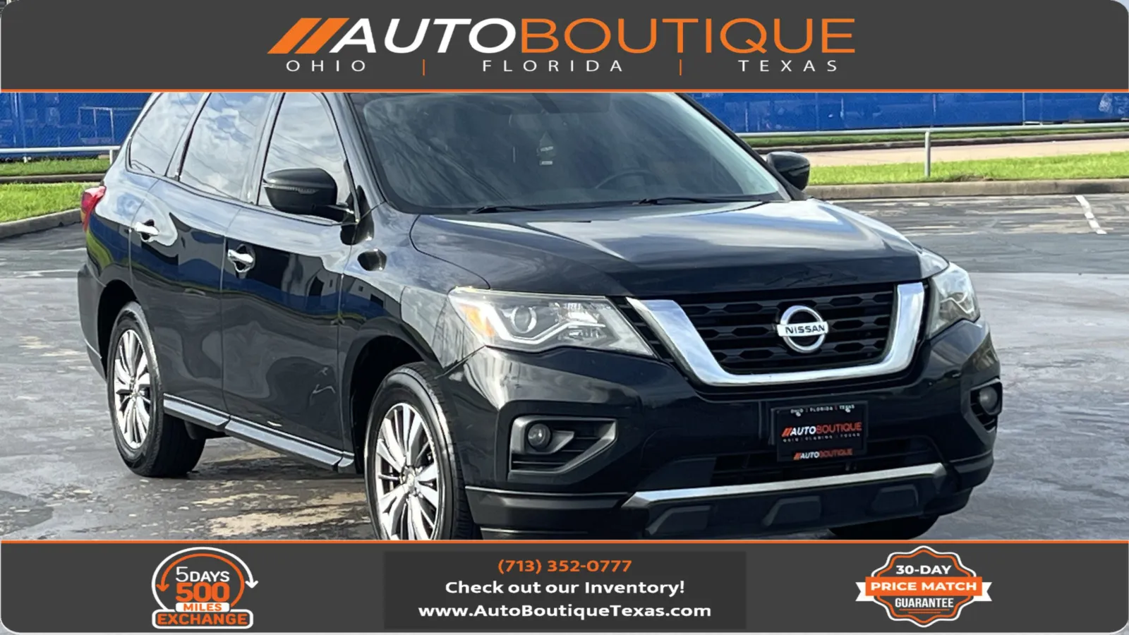 Black 2020 Nissan Pathfinder SV for sale in Alvin, TX