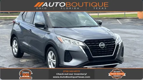 Gray 2021 Nissan Kicks S for sale in Alvin, TX