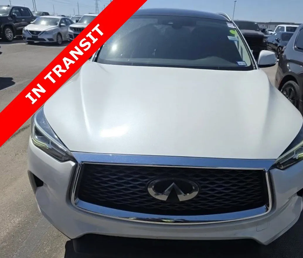 White 2021 INFINITI QX50 LUXE for sale in Alvin, TX
