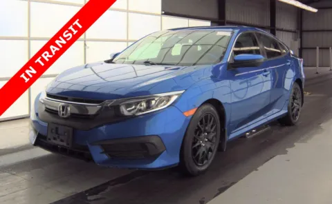 Blue 2017 Honda Civic Sedan LX for sale in Alvin, TX