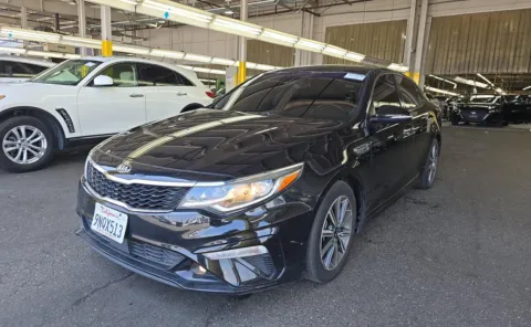 Black 2019 Kia Optima EX for sale in Alvin, TX