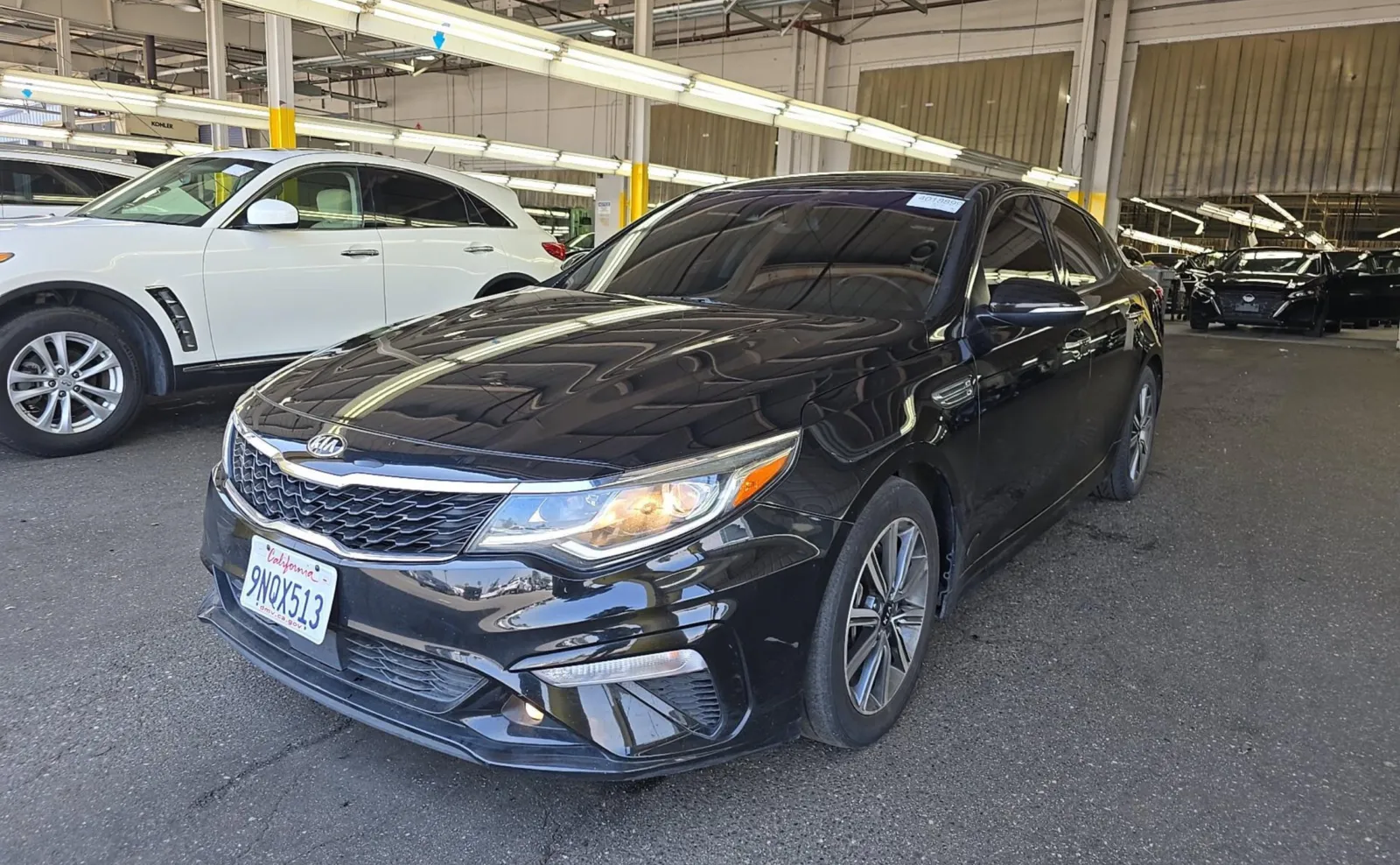 Black 2019 Kia Optima EX for sale in Alvin, TX