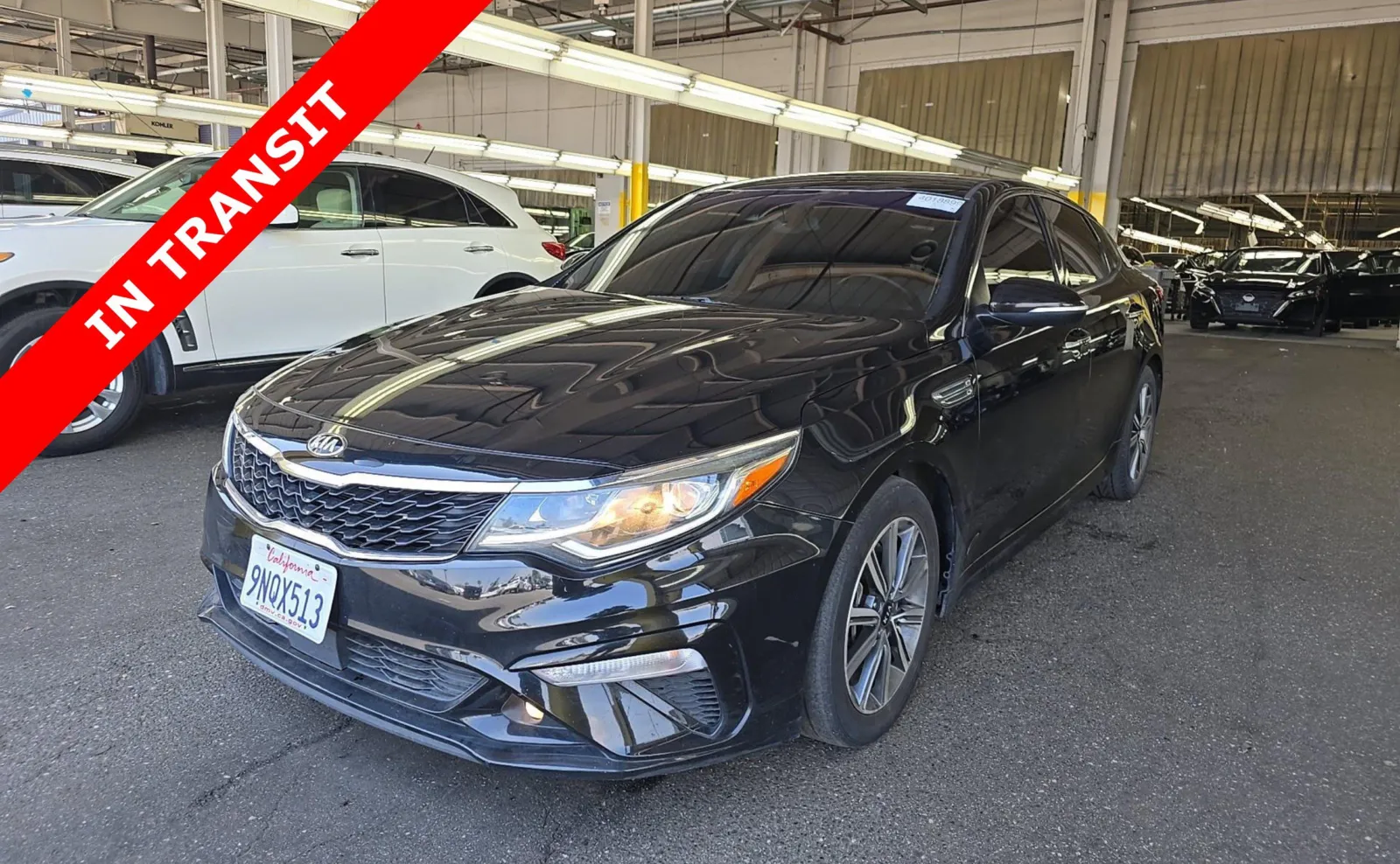 Black 2019 Kia Optima EX for sale in Alvin, TX