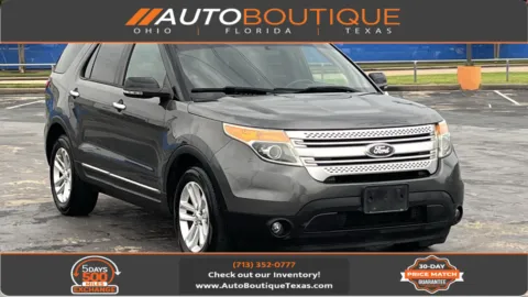 Gray 2015 Ford Explorer XLT for sale in Alvin, TX