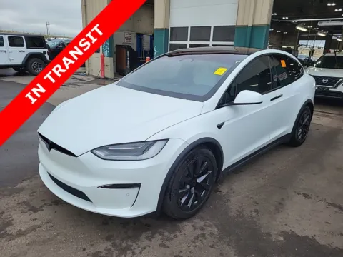 White 2022 Tesla Model X Plaid for sale in Alvin, TX