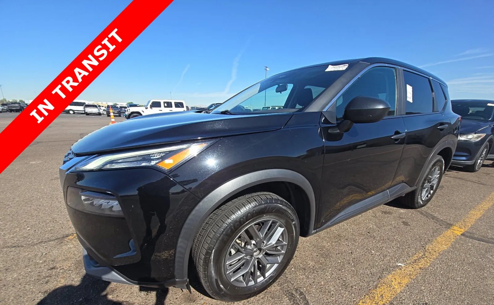 Black 2023 Nissan Rogue S for sale in Alvin, TX