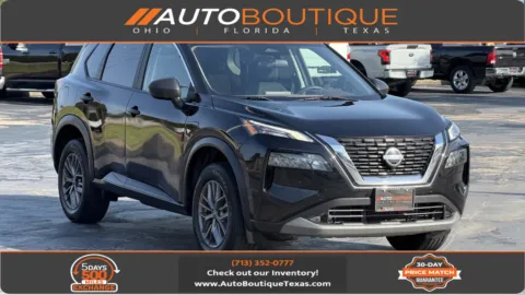 Black 2023 Nissan Rogue S for sale in Alvin, TX