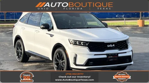 White 2022 Kia Sorento SX Prestige for sale in Alvin, TX