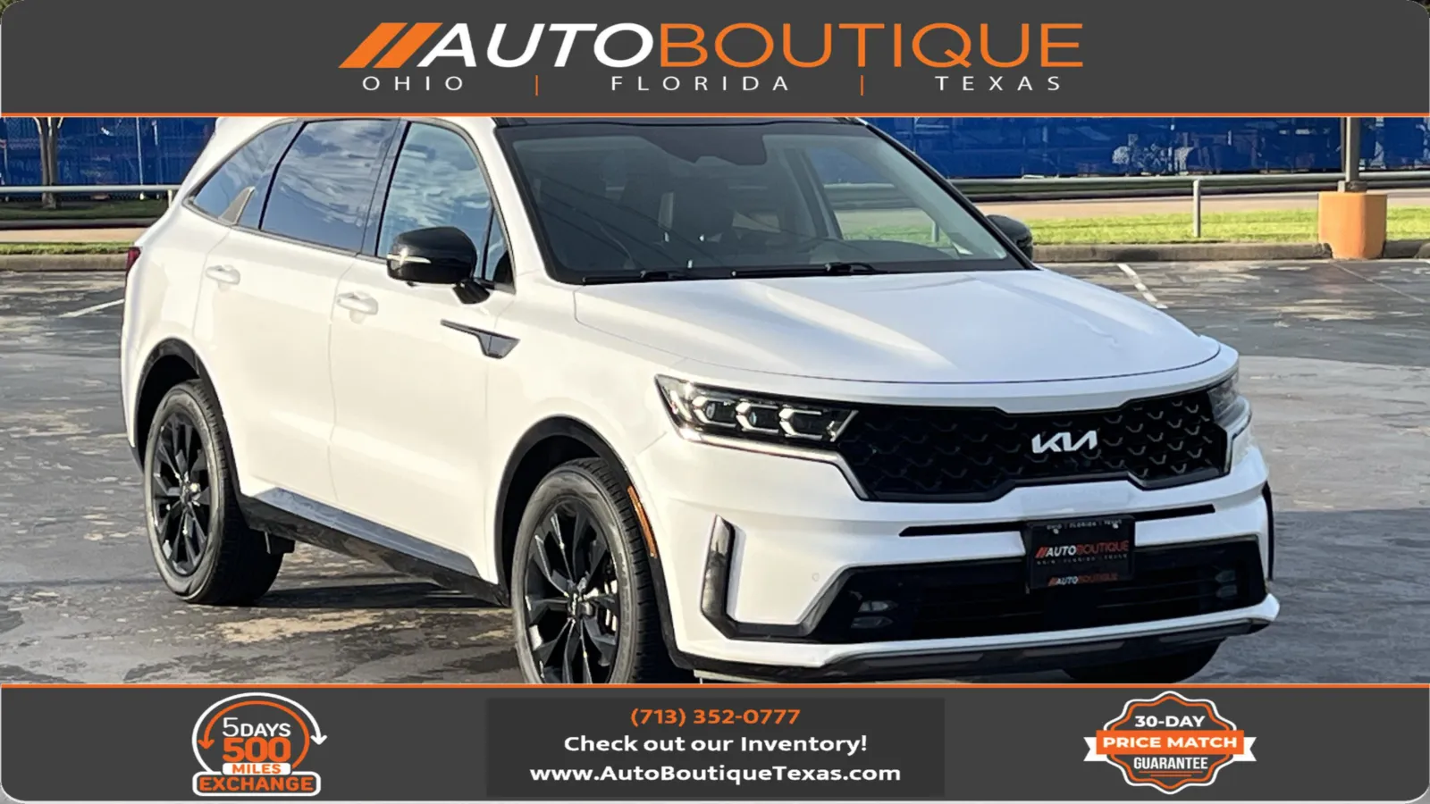 White 2022 Kia Sorento SX Prestige for sale in Alvin, TX