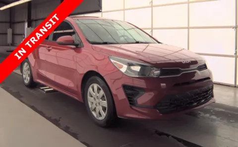 Red 2022 Kia Rio S for sale in Alvin, TX