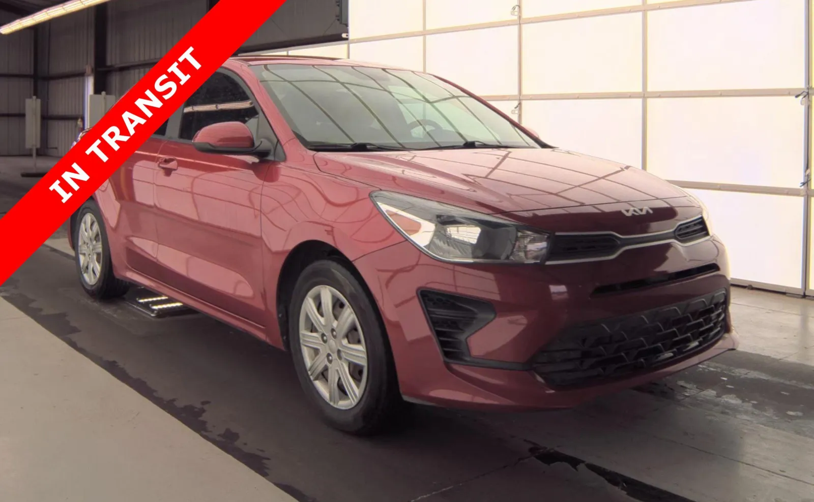 Red 2022 Kia Rio S for sale in Alvin, TX