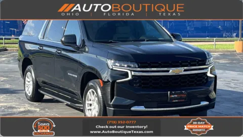 Black 2021 Chevrolet Suburban LS for sale in Alvin, TX