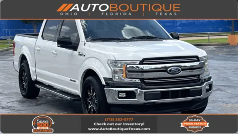 White 2019 Ford F-150 LARIAT for sale in Alvin, TX
