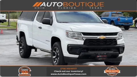 White 2022 Chevrolet Colorado 2WD Work Truck for sale in Alvin, TX