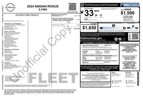 Photos of 2024 Nissan Rogue S for sale in Alvin, TX at Auto Boutique Texas