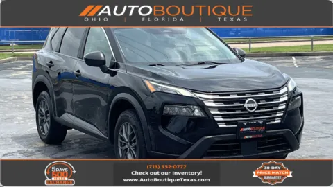 Black 2024 Nissan Rogue S for sale in Alvin, TX