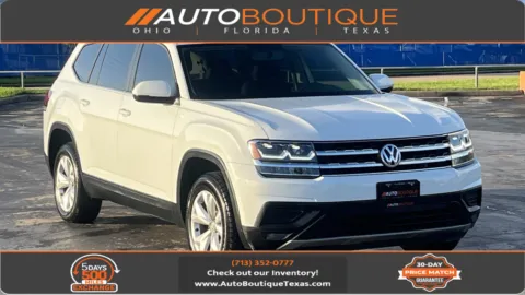 White 2018 Volkswagen Atlas 2.0T S for sale in Alvin, TX