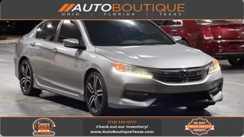 Silver 2016 Honda Accord Sedan Sport for sale in Alvin, TX