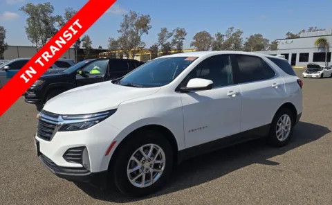 White 2022 Chevrolet Equinox LT for sale in Alvin, TX