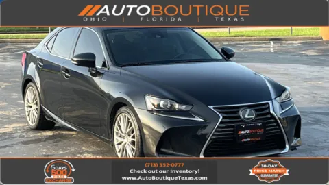 Black 2018 Lexus IS 300 for sale in Alvin, TX