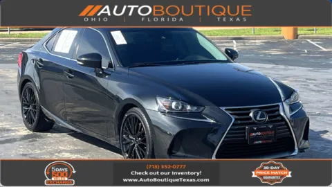 Black 2018 Lexus IS 300 for sale in Alvin, TX