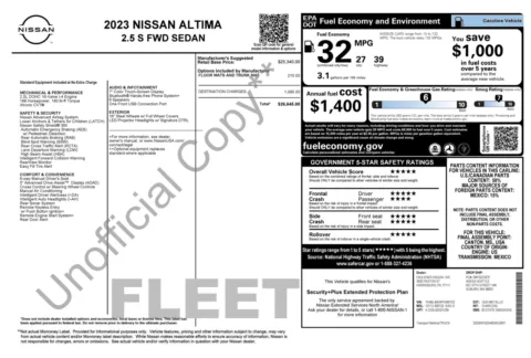 Photos of 2023 Nissan Altima 2.5 S for sale in Alvin, TX at Auto Boutique Texas