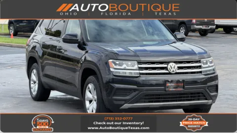 Black 2019 Volkswagen Atlas 2.0T S for sale in Alvin, TX