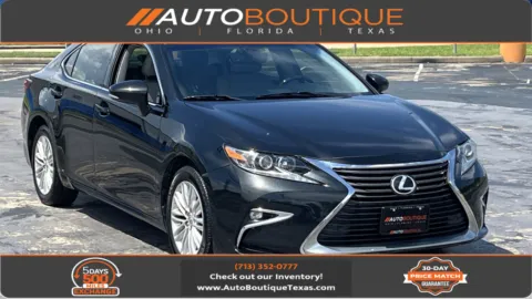 Black 2016 Lexus ES 350 for sale in Alvin, TX