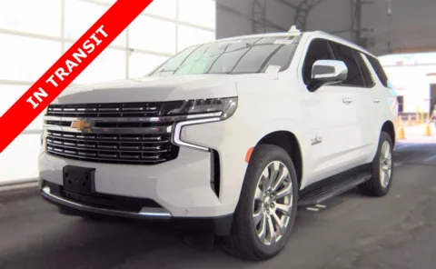 White 2021 Chevrolet Tahoe Premier for sale in Alvin, TX