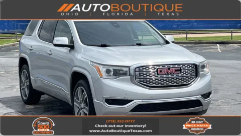 Silver 2019 GMC Acadia Denali for sale in Alvin, TX