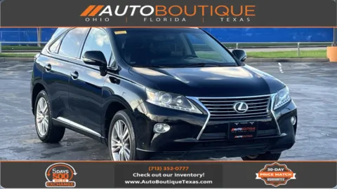 Black 2015 Lexus RX 350 for sale in Alvin, TX