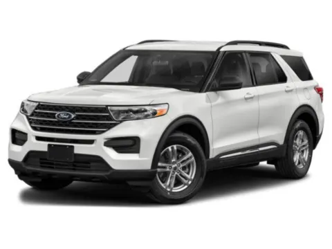 Gray 2022 Ford Explorer XLT for sale in Alvin, TX