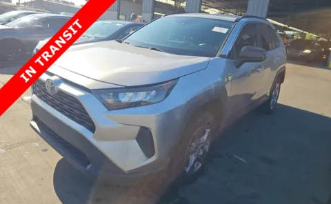 Silver 2022 Toyota RAV4 Hybrid LE for sale in Alvin, TX