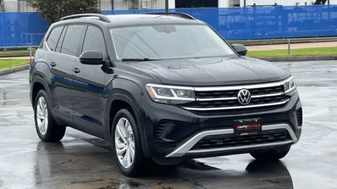 Black 2021 Volkswagen Atlas 2.0T SE w Technology for sale in Alvin, TX