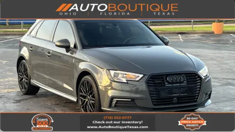 Gray 2018 Audi A3 Sportback e-tron Premium for sale in Alvin, TX